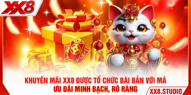 Khuyến mãi XX8 được tổ chức bài bản với mã ưu đãi minh bạch, rõ ràng