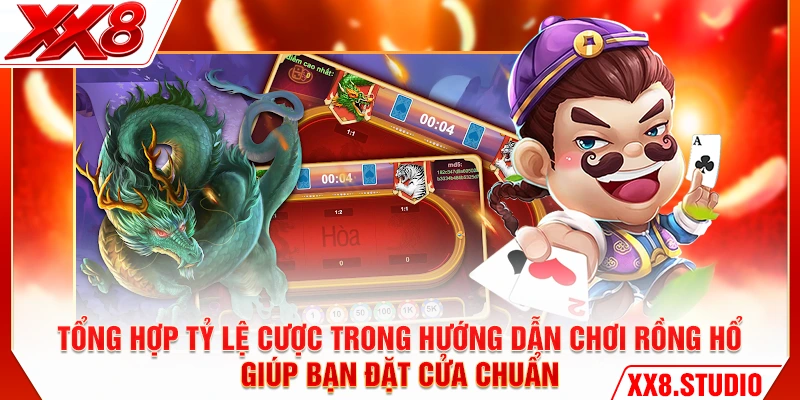 Tổng hợp tỷ lệ cược trong hướng dẫn chơi rồng hổ giúp bạn đặt cửa chuẩn